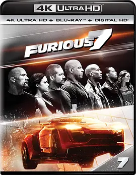 速度与激情7 4K Furious 7 (2015) / 狂野时速7(港)/Fast & Furious 7 / 玩命关头7(台) 2160p.BluRay.REMUX.HEVC.DTS-HR.7.1-FGT【46.1GB】-4K视界