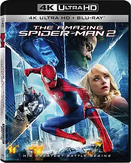 超凡蜘蛛侠2 4K The Amazing Spider-Man 2 (2014) / The Amazing Spider-Man 2: Rise of Electro / 蜘蛛侠2 : 决战电魔(港)/London Calling / 蜘蛛人惊奇再起2：电光之战(台) / 超-4K视界