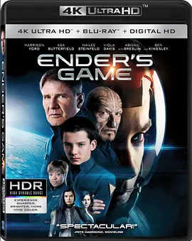 安德的游戏 4K Ender’s Game (2013) / 战争游戏(台)/宇宙生还战：安达的战争游戏(港) 2160p.BluRay.REMUX.HEVC.TrueHD.7.1.Atmos-FGT【55.5GB】-4K视界