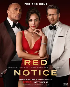 红色通缉令  Red Notice (2021)/红色大贱谍 2160p.NF.WEB-DL.x265.10bit.SDR.DDP5.1.Atmos-SMURF【14.82 GB】-4K视界