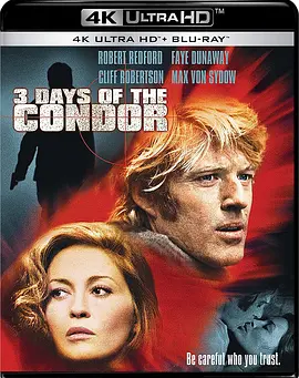 秃鹰七十二小时 4K Three Days of the Condor (1975) / 秃鹰的三天 / 追杀/秃鹰72小时 / 英雄不流泪 2160p.BluRay.REMUX.HEVC.DTS-HD.MA.5.1-FGT 【72.18 GB】-4K视界