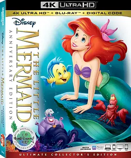 小美人鱼 4K The Little Mermaid (1989) / 小美人鱼3D版/小鱼仙 / The Little Mermaid 3D 2160p.BluRay.REMUX.HEVC.DTS-HD.MA.TrueHD.7.1.Atmos-FGT【 54.24 GB】-4K视界