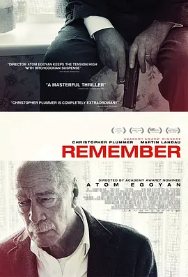 记住 Remember (2015)/我记得(台) 2160p.WEB-DL.H265.AAC-DreamHD【10.16 GB】 1080p.BluRay.REMUX.AVC.DTS-HD.MA.5.1-RARBG【24.02 GB】-4K视界