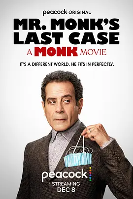 蒙克先生的最后一案：神探阿蒙大电影 Mr. Monk's Last Case: A Monk Movie (2023)/ 2160p.PCOK.WEB-DL.DDP5.1.H.265-FLUX【10.32 GB】-4K视界