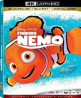 海底总动员 4K Finding Nemo (2003) / 寻找尼莫 / 海底总动员3D/Finding Nemo 3D / 海底奇兵 2160p.BluRay.REMUX.HEVC.TrueHD.7.1.Atmos-FGT 【47.31 GB】-4K视界