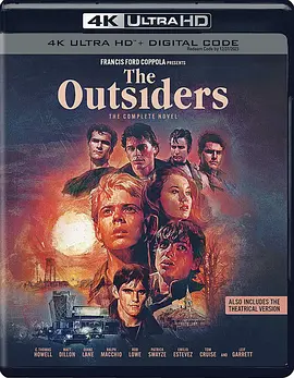 小教父 The Outsiders (1983) / 局外人 / 旁观者/世外顽童 / 被摒弃的人 2160p.BluRay.REMUX.HEVC.DTS-HD.MA.5.0-FGT【64.41 GB】-4K视界