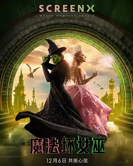 魔法坏女巫 Wicked (2024) / 魔法坏女巫1 / Wicked: Part One/魔法坏女巫(上) / Wicked: Part I 2160p.AMZN.WEB-DL.DDP5.1.HDR.H.265-APEX【18.14GB】