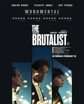 粗野派 The Brutalist (2024) /台) / 粗野主义者/粗犷派建筑师(港/ 野兽派 2160p.WEB-DL.DDP5.1.SDR.H265-AOC【22.36GB】