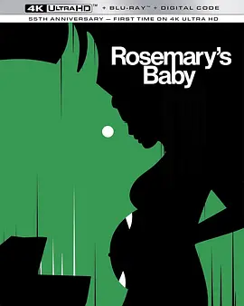 罗斯玛丽的婴儿 Rosemary's Baby (1968) / 失婴记(台) / 罗丝玛丽的婴儿/魔鬼怪婴(港) / 魔鬼圣婴 2160p UHD Blu-ray Remux HEVC DV FLAC 2 0-HDT【55.54 GB】-4K视界